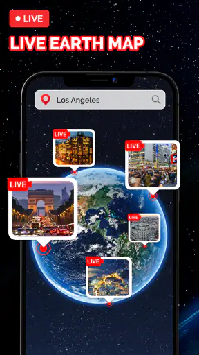 Live Earth Map 3D screenshot