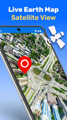 Live Earth Map Satellite View screenshot