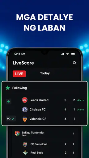 Live na Mga Puntos sa Football screenshot