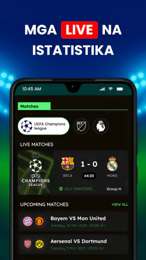 Live na Mga Puntos sa Football screenshot
