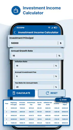 Loan Emi Calculator screenshot
