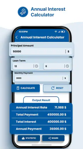 Loan Emi Calculator screenshot