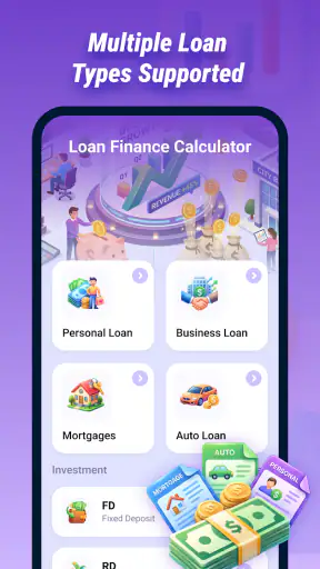 Loan Finance Calculator screenshot