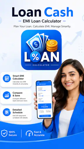 LoanCash - EMI Loan Calculator screenshot