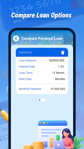 LoanWise Calculator Easy screenshot