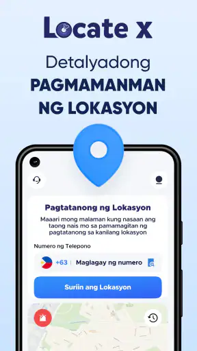 Locate X - Find location screenshot