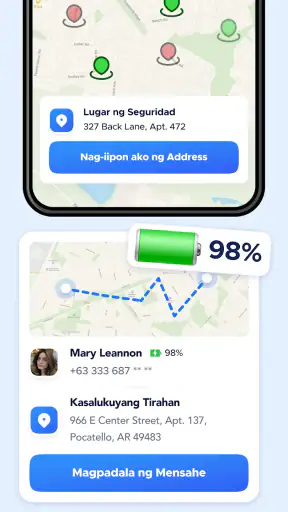 Locate X - Find location screenshot