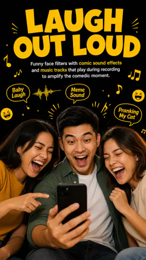 LOLwarp: Funny Face Filter screenshot