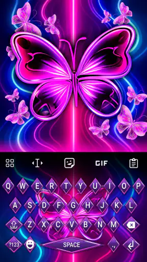 Love keyboard themes screenshot