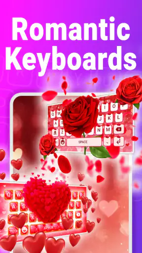 Love keyboard themes screenshot