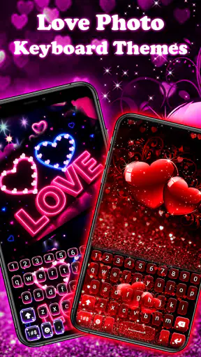 Love Photo Keyboard Theme 2023 screenshot