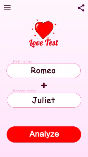Love Tester - Real Love Test screenshot