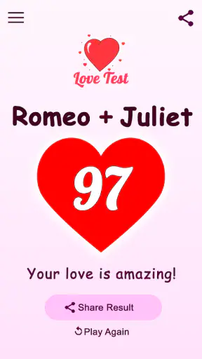 Love Tester - Real Love Test screenshot