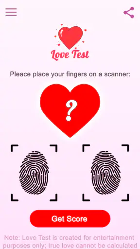 Love Tester - Real Love Test screenshot