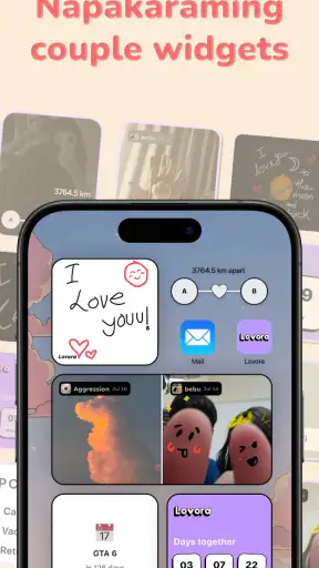Lovora: Couple Games & Widget screenshot