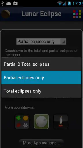 Lunar Eclipse Lite screenshot