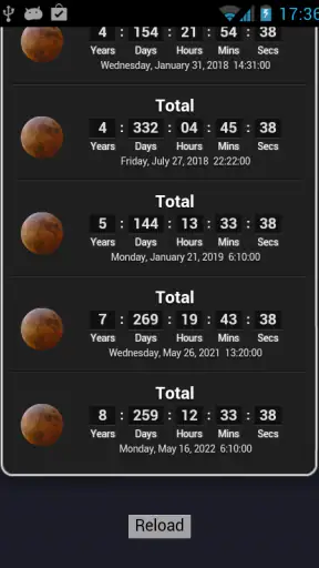 Lunar Eclipse Lite screenshot