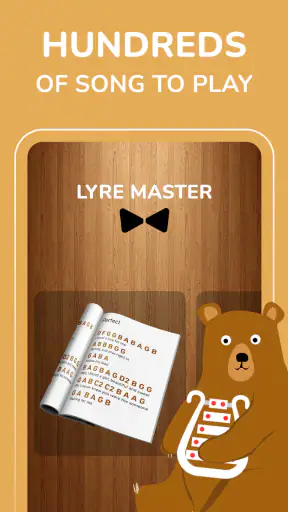 Lyre・Play Xylophone with Notes screenshot