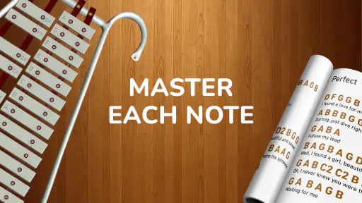 Lyre・Play Xylophone with Notes screenshot