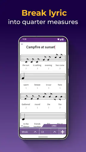 Lyrics Notepad - Song Writing screenshot