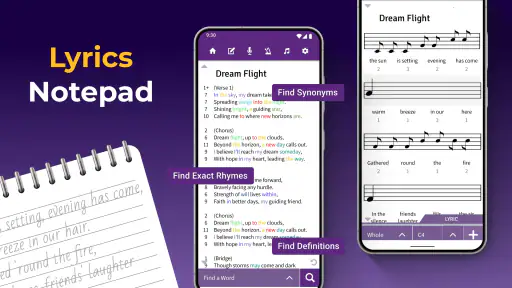 Lyrics Notepad - Song Writing screenshot