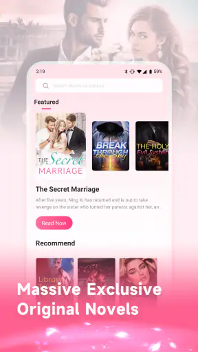 M-Reader Romantic Story For U screenshot