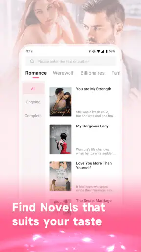 M-Reader Romantic Story For U screenshot