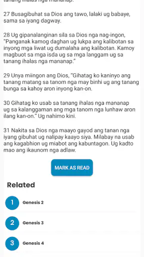 Maayong Balita Biblia Cebuano screenshot