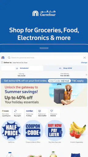 MAF Carrefour Online Shopping screenshot
