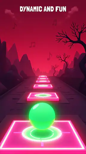 Magic Ball - 3D Hop Game screenshot