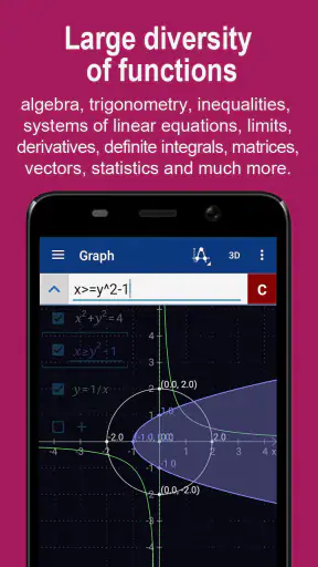 Makaagham Graphing Calculator screenshot