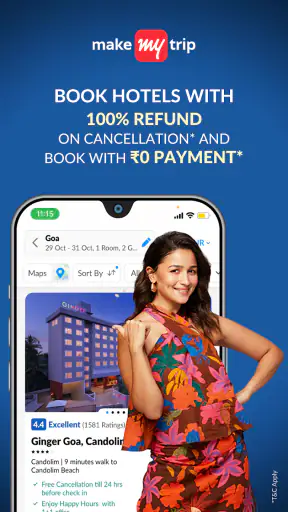 MakeMyTrip: Hotel, Flight, Bus screenshot