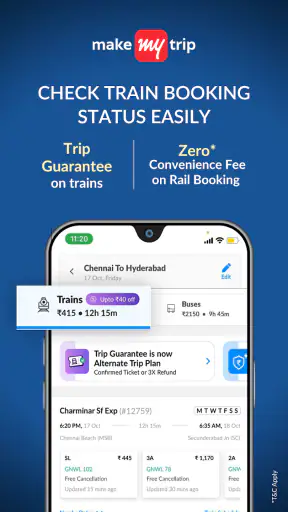 MakeMyTrip: Hotel, Flight, Bus screenshot