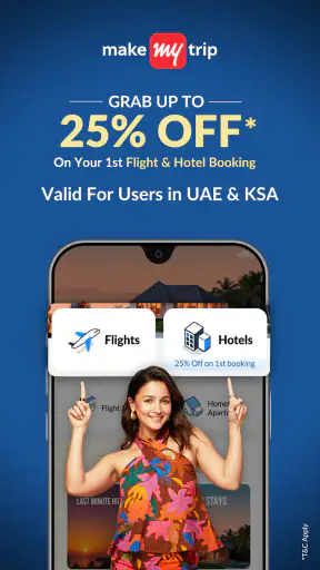 MakeMyTrip: Hotel, Flight, Bus screenshot