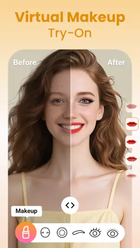 Makeup Camera at Selfie Editor screenshot