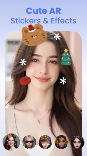 Makeup Camera at Selfie Editor screenshot