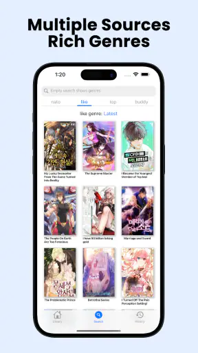 MangaBoya - Webtoon & Comics screenshot