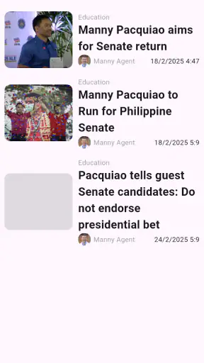 Manny Pacquiao App screenshot