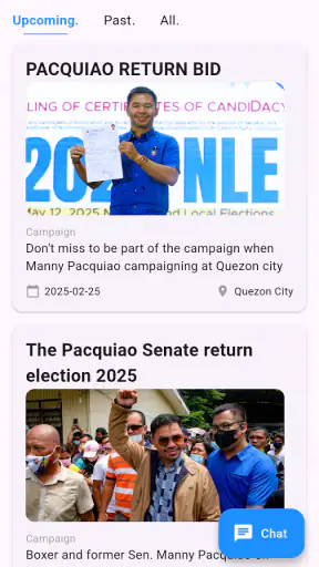 Manny Pacquiao App screenshot