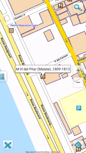 Map of Philippines offline screenshot