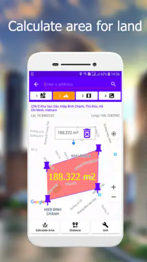 Maps Distance Calculator screenshot