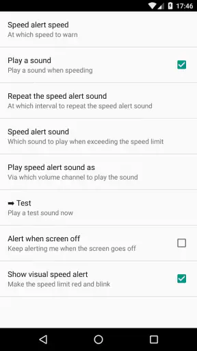 Maps Speed Limits & Alerts screenshot