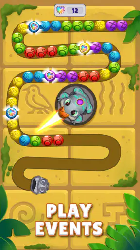 Marble Shooter: Viola's Quest screenshot