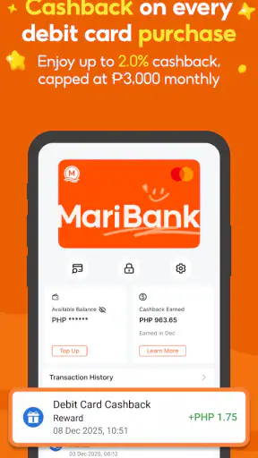 MariBank PH (SeaBank) screenshot