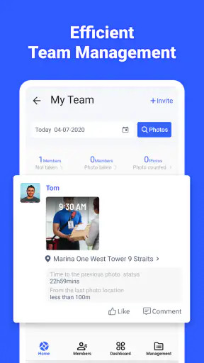 Marki: timestamp & GPS camera screenshot