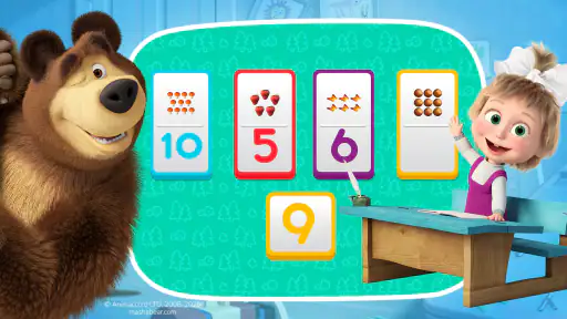 Masha and the Bear Educational screenshot