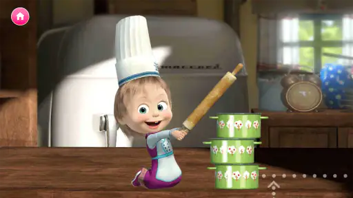 Masha and the Bear Mini Games screenshot