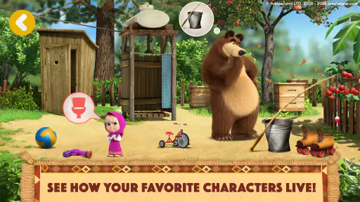 Masha and the Bear: My Friends screenshot