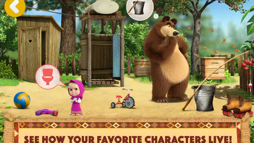 Masha and the Bear: My Friends screenshot