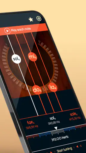 Master Ukulele Tuner screenshot